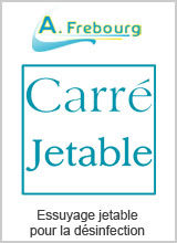 Carré Jetable de A.Frebourg : L'essuyage jetable pour la désinfection