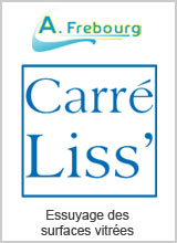 Carré Liss' de A.Frebourg : Pour l'essuyage des surfaces vitrées